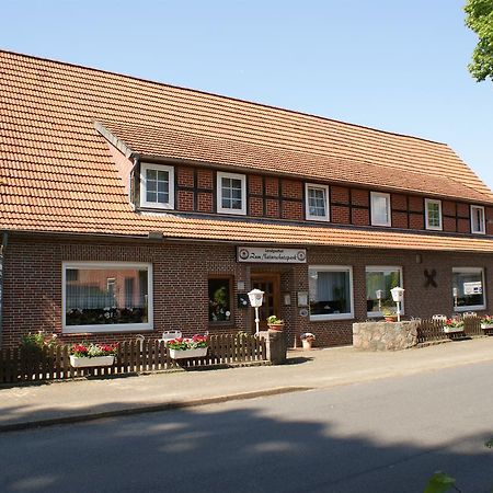 Landgasthaus Zum Naturschutzpark Bispingen Esterno foto